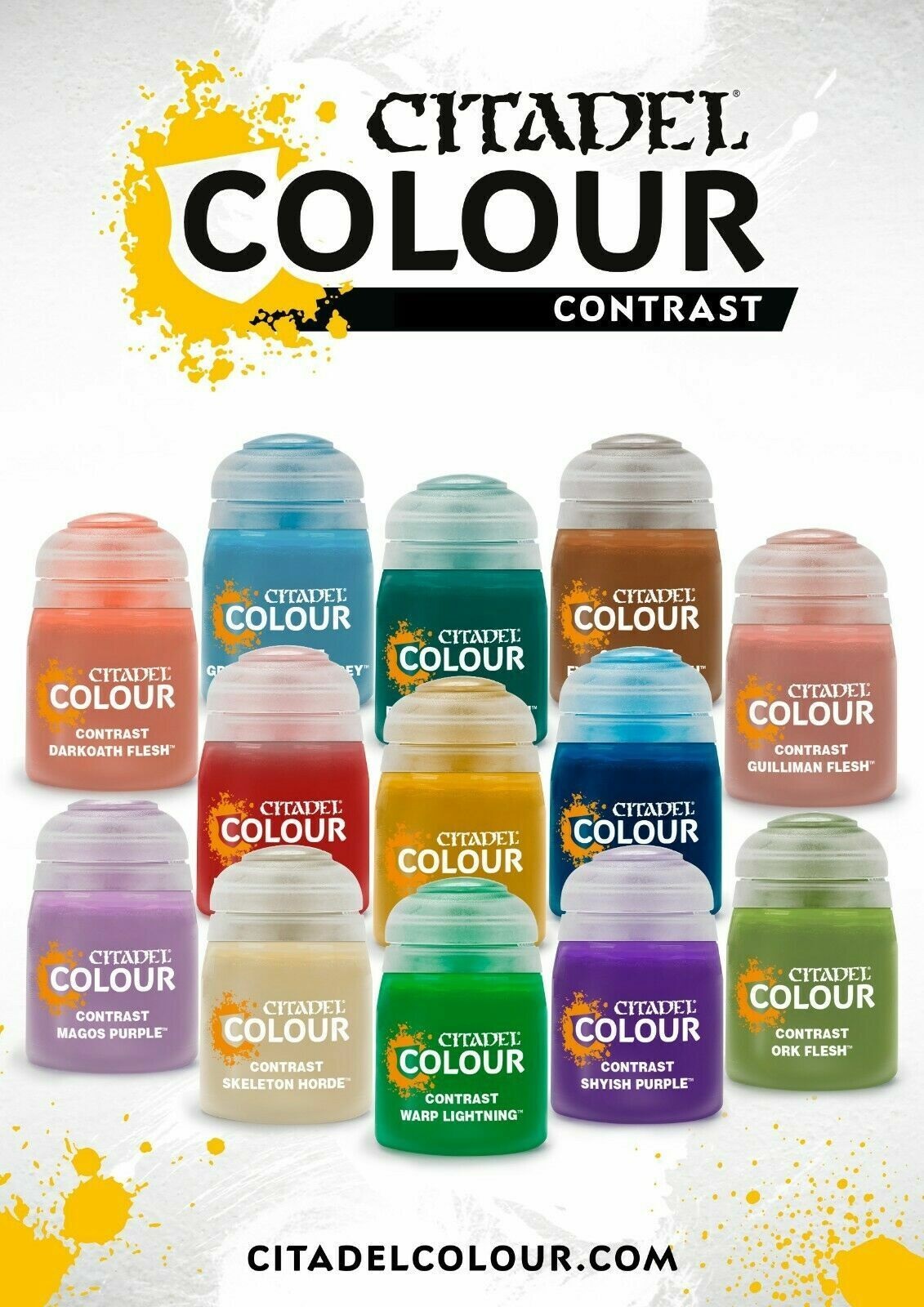 その他 CitadelColor PAINTSET Amazon.com: GAMES WORKSHOP CITADEL COLOUR: SHADE PAINT SET